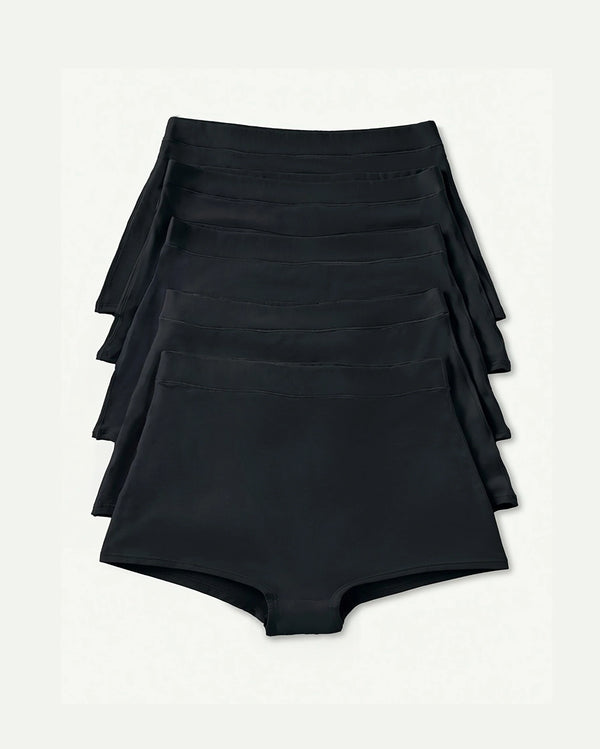 BlissWear High-Rise Boyshort 5-Pack