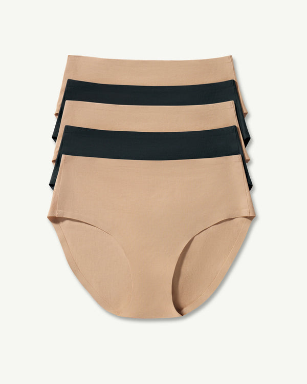 SoftForm Cotton High-Rise Brief 5-Pack
