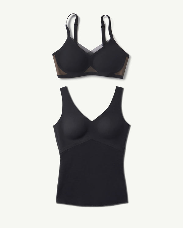 CrossOver Bra + LiftWear Tank Bundle