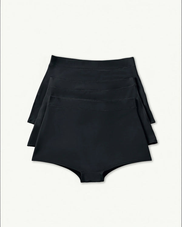 BlissWear High Rise Boyshort 3-Pack