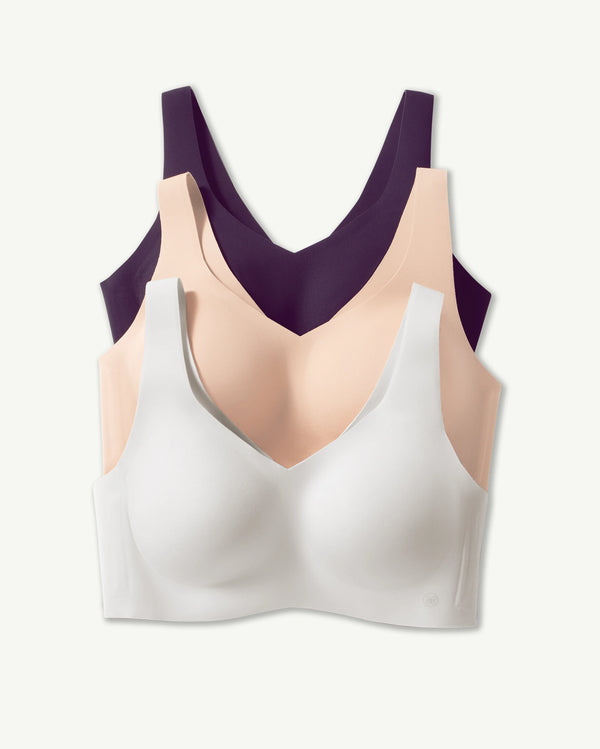 SoftForm Pullover Bra Triple Bundle