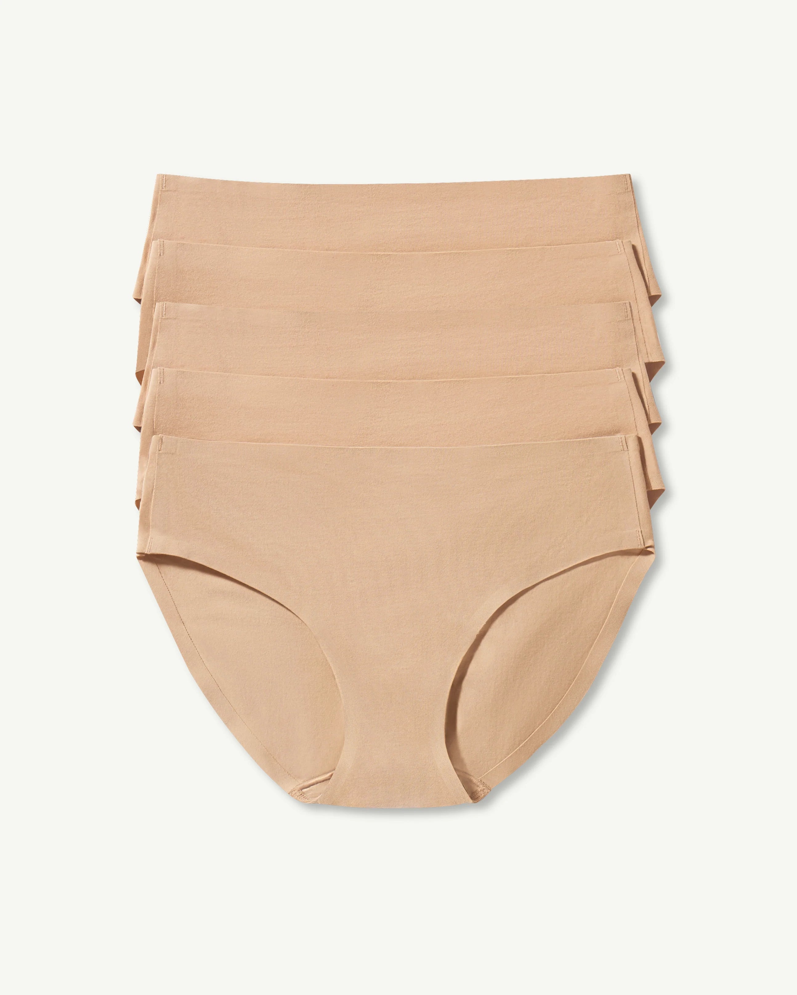 SoftForm Cotton Mid-Rise Brief 5-Pack Secondary image