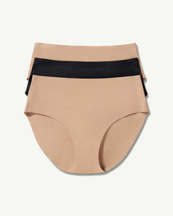 SoftForm Cotton High-Rise Brief 3-Pack